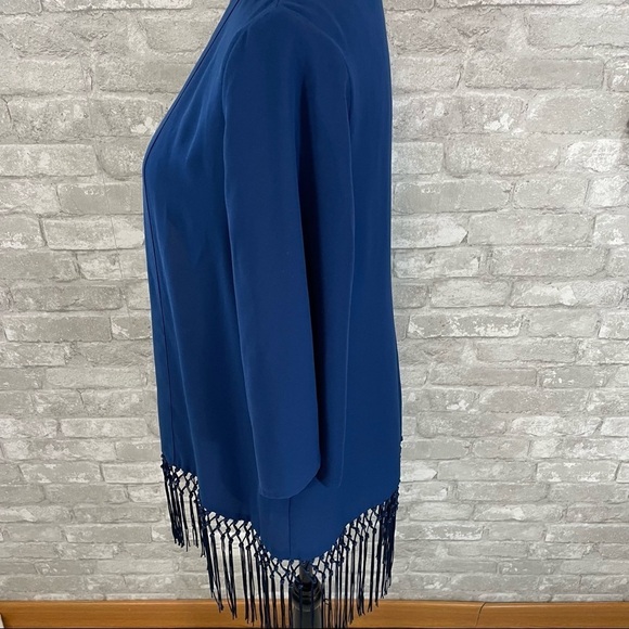 Nanette Lepore L’AMOUR Fringed Kimono - Picture 5 of 5